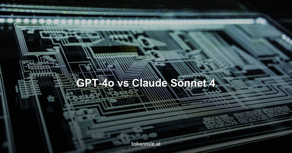 GPT-4o vs Claude Sonnet 4 2026: Coding + Reasoning Benchmarked